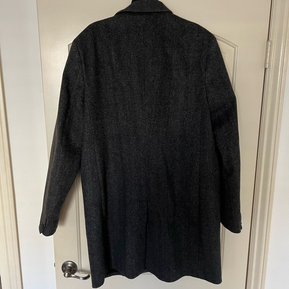 AllSaints Men’s Cashmere Blend Merton Coat XXL MSRP: $615 - Picture 5 of 8